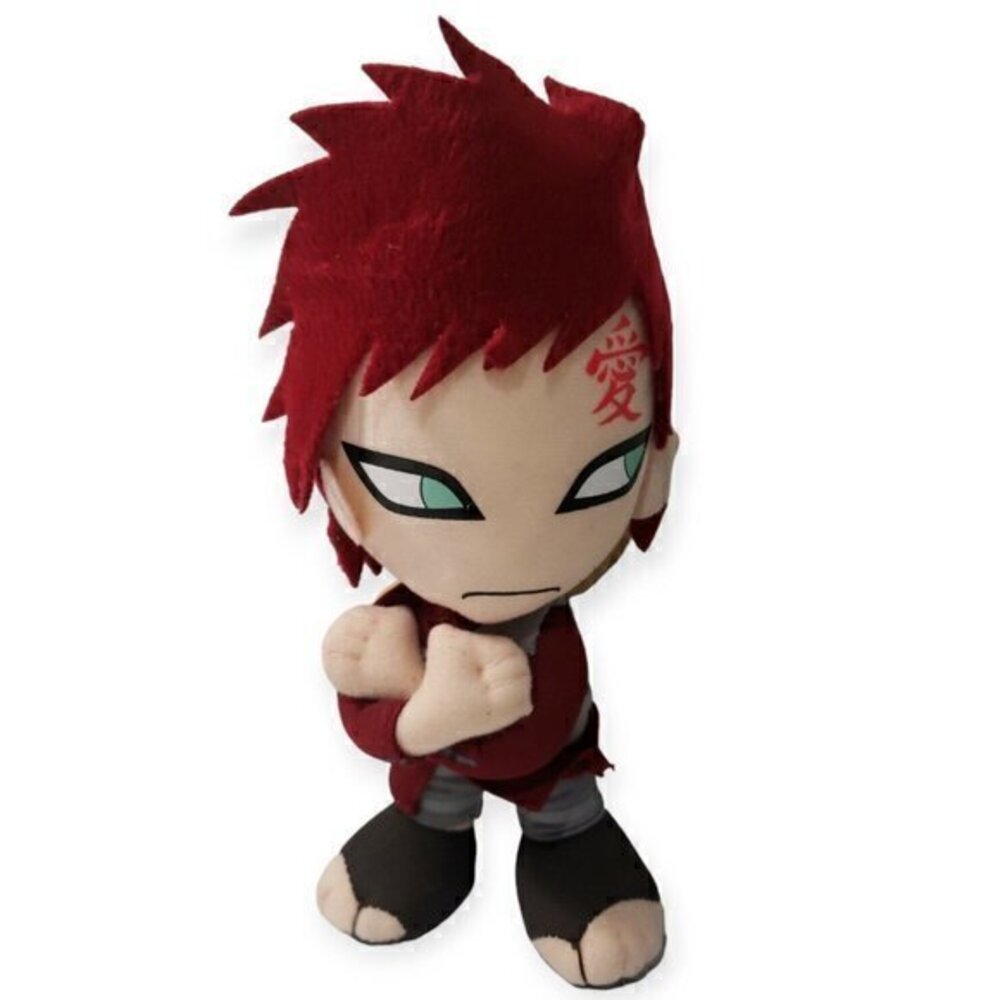 Naruto Shippuden Gaara 9" Inch Plush‎ 2007 Anime Great Eastern Entertainment